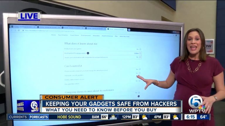Read more about the article Keeping your gadgets safe from hackers – WPTV